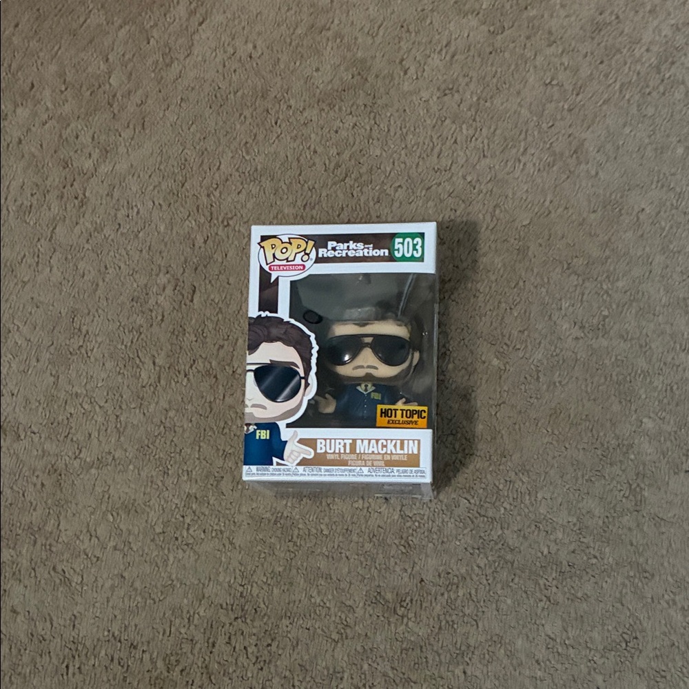 Burt Macklin funko pop